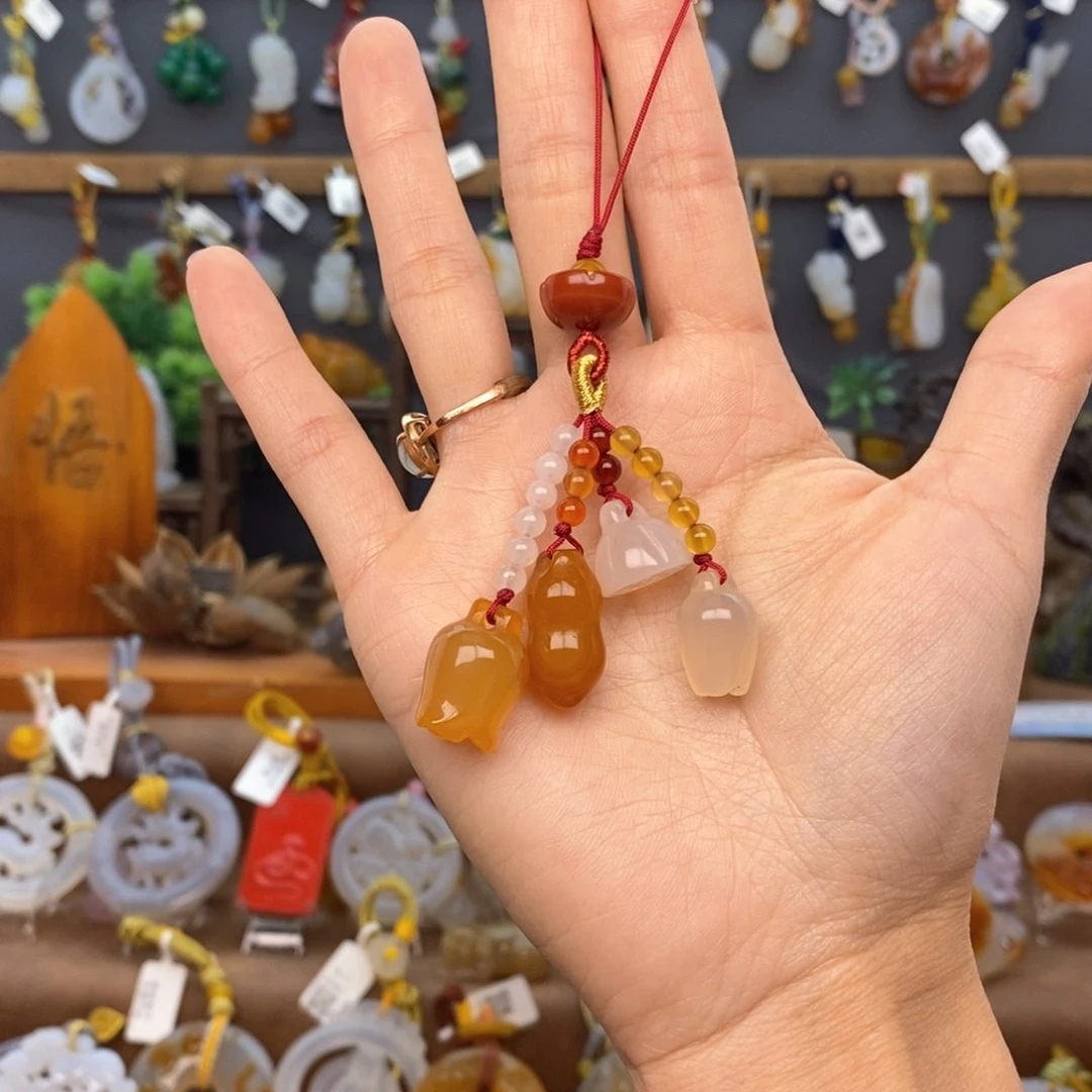 玛瑙/玉髓车挂未镶嵌6666666