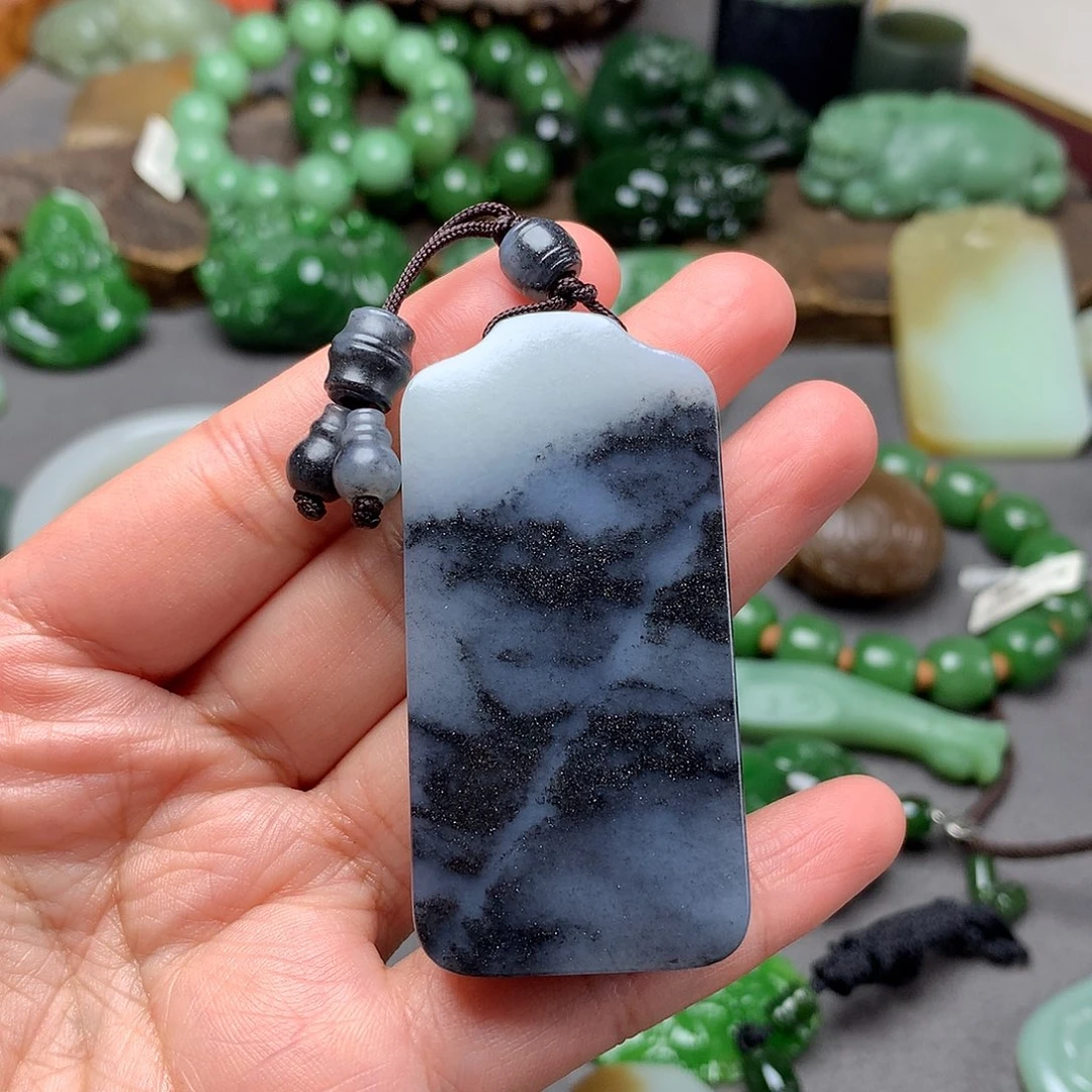 和田玉颈饰未镶嵌用****8