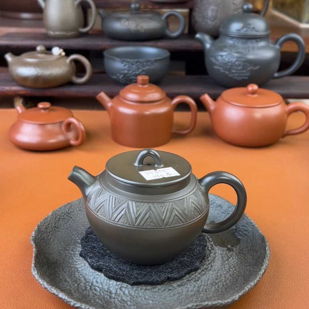 微瑕小陶罐150毫升左右球孔