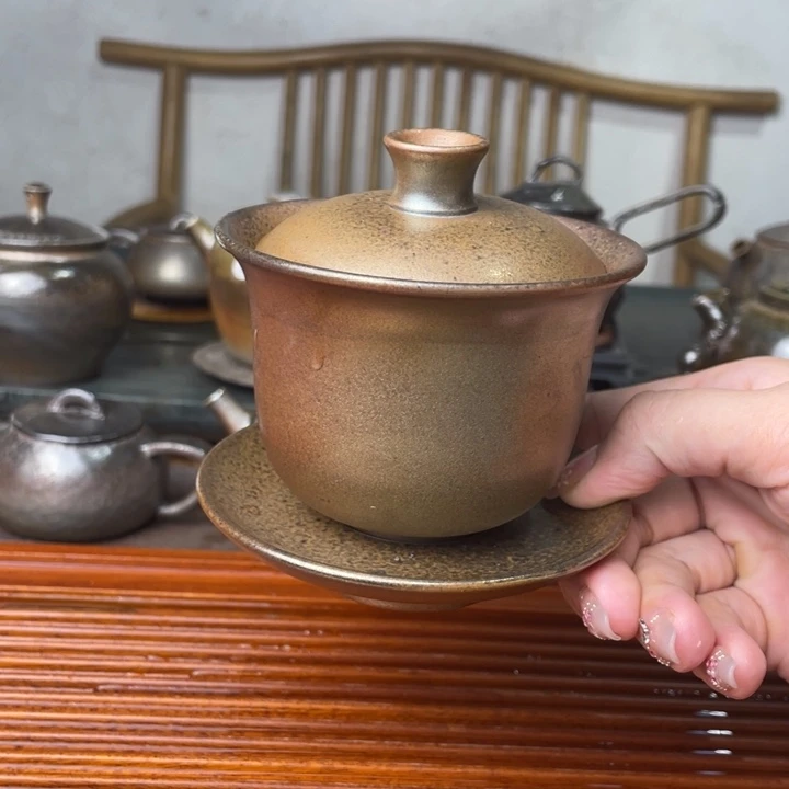 齐***强柴烧坭兴陶全手工