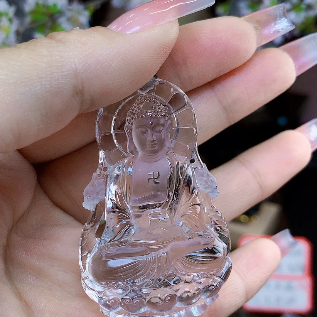 未镶嵌颈饰水晶三****家，