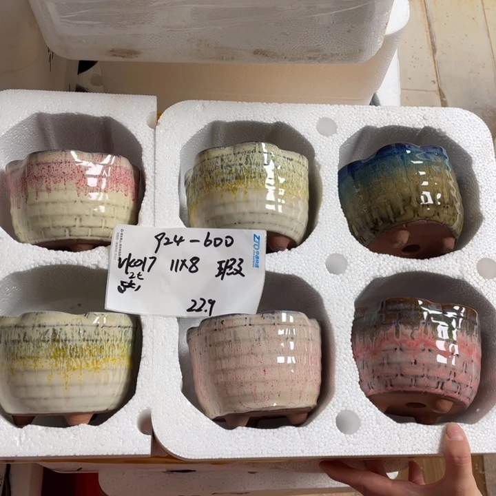 粗陶多肉花盆微瑕600