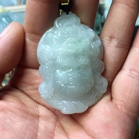 翡翠未镶嵌颈饰天然缅甸翡翠a货