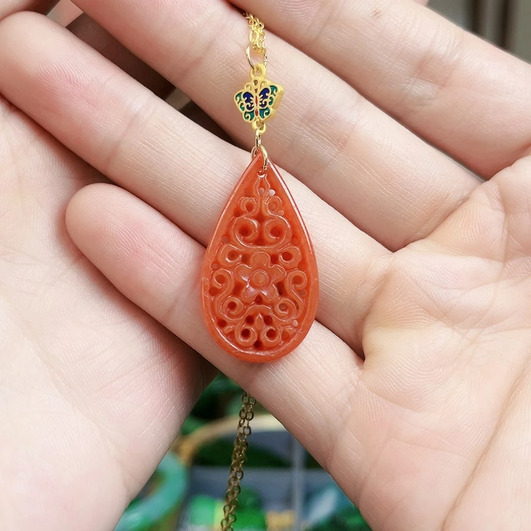 翡翠颈饰未镶嵌吊坠