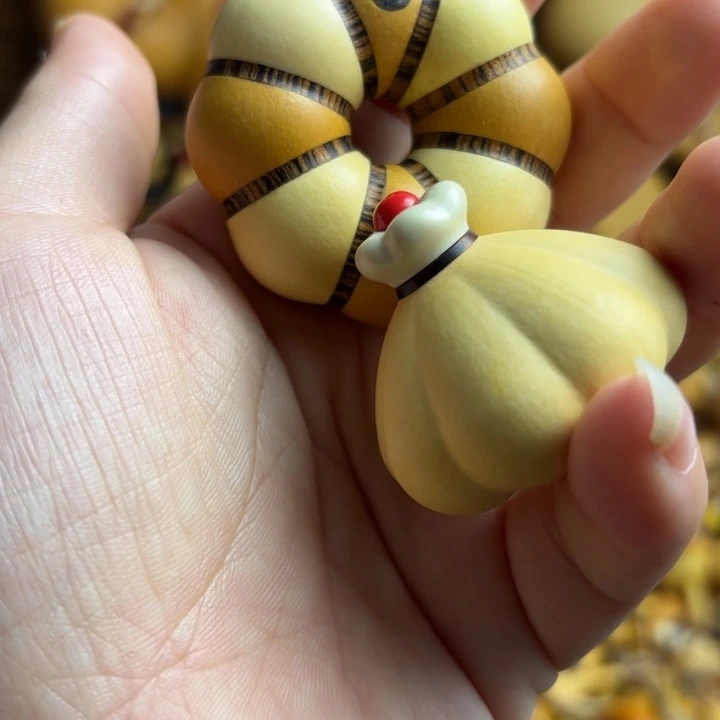 冰***吃木天然葫芦甜甜圈，莲蓬