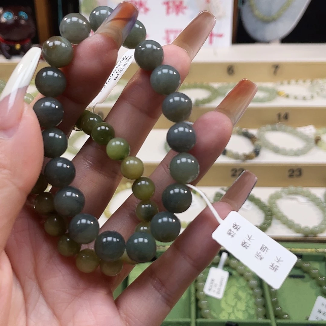 菽***和田玉未镶嵌手链