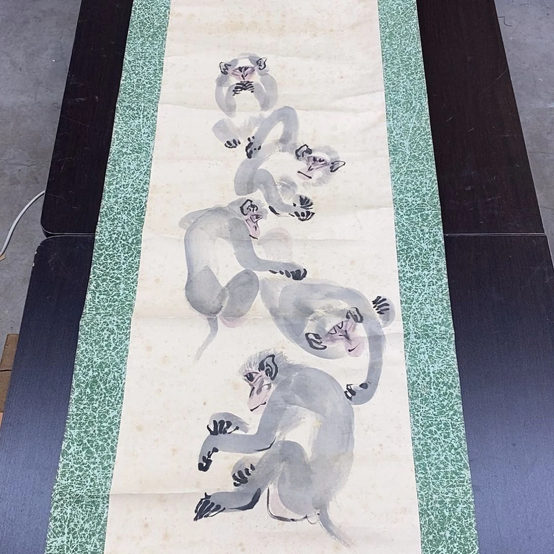 横款装饰画动物画