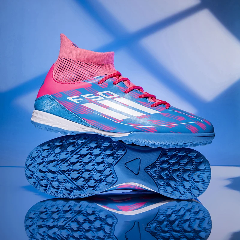 梅西猎鹰f50足球鞋成人男款mg短钉中小学生儿童女孩训练鞋tf碎钉