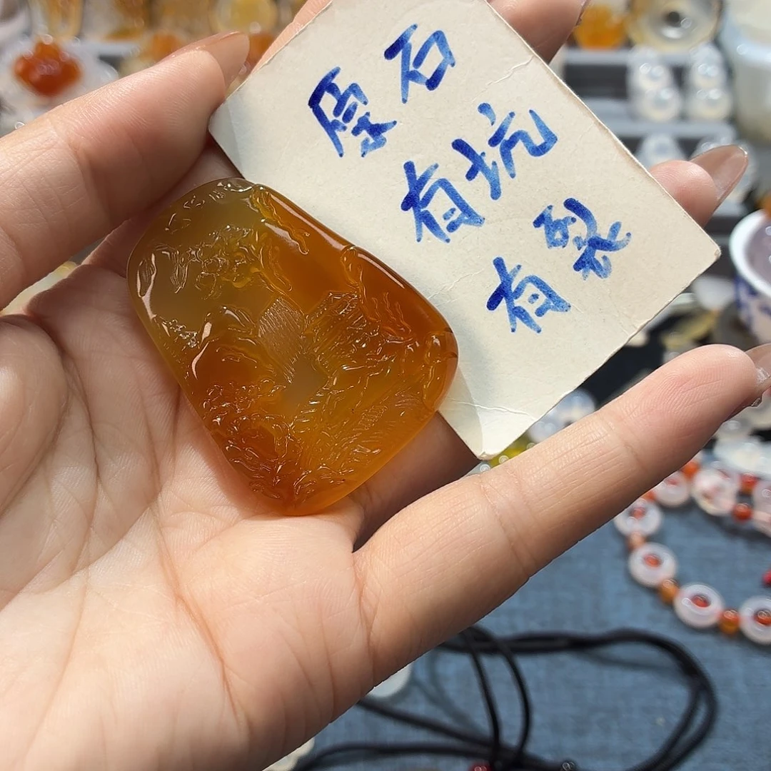 玛瑙/玉髓未镶嵌颈饰