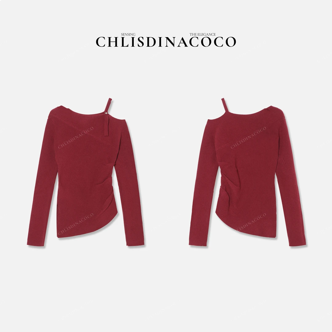 【coco私服】不规则设计款针织衫C01679MY243