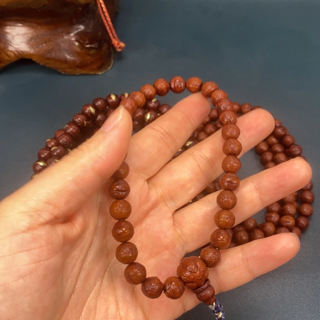 凤眼菩提吊坠手持9.1