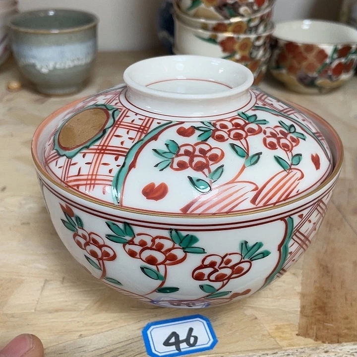 瓷片021 一人直播，看品直播间说序号