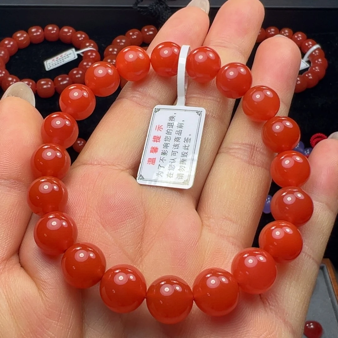 南红玛瑙未镶嵌手串