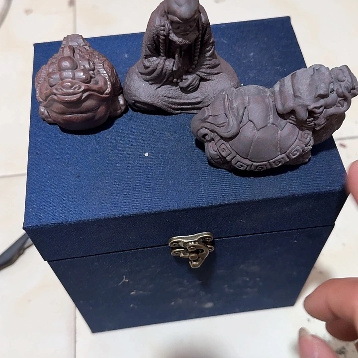 紫砂茶宠雕塑瑕疵茶宠