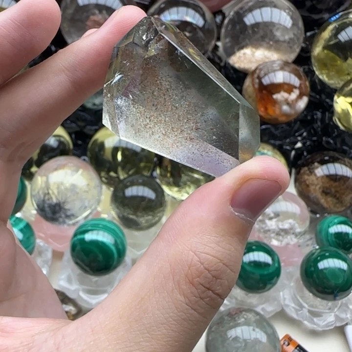 未镶嵌珠宝半成品水晶f866