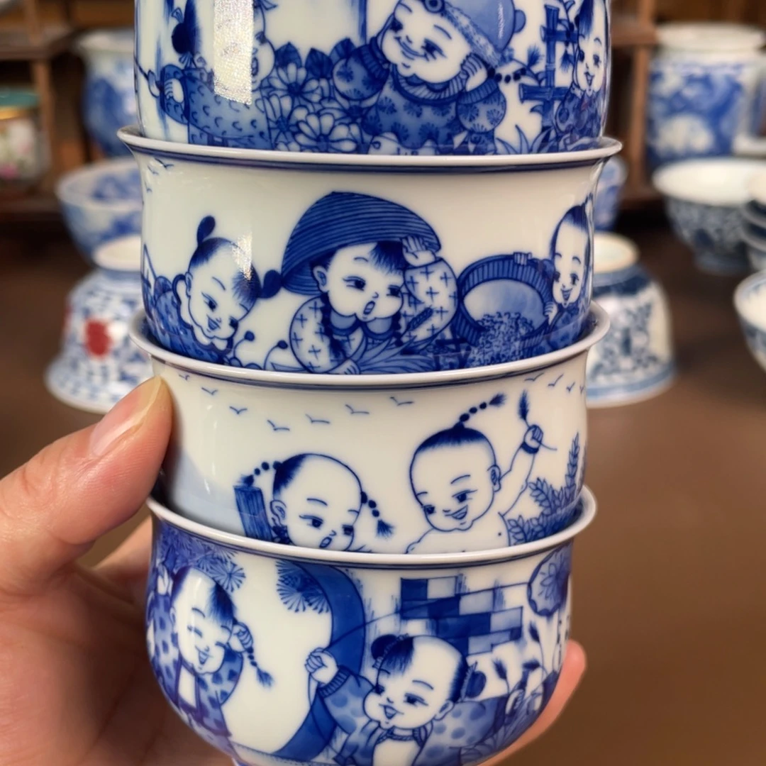景德镇陶瓷手工手绘