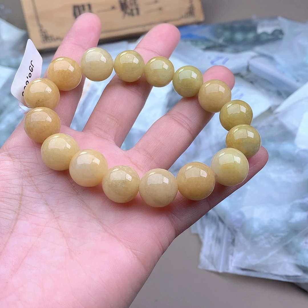 未镶嵌手串定制翡翠手串