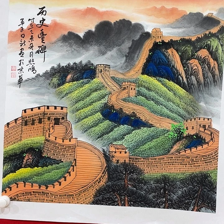 日新画作欣赏作品
