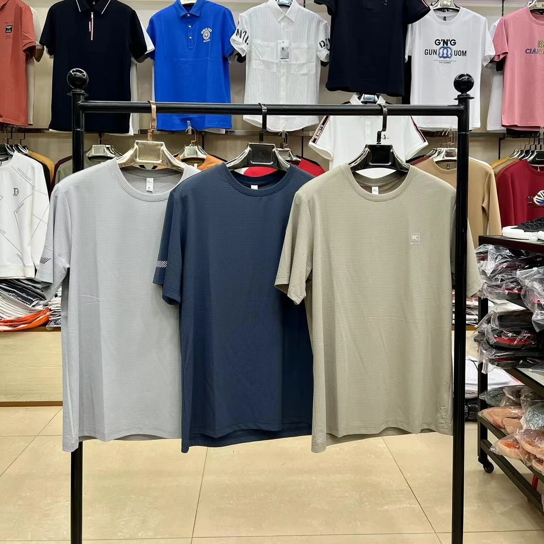 2987冰丝面料时尚短袖2981