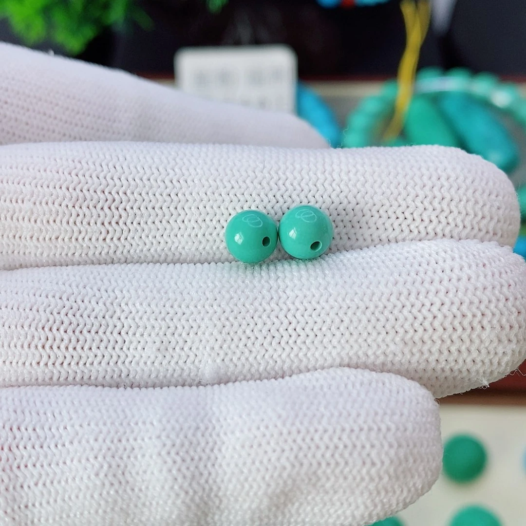 湖北松圆珠直径6mm*2颗