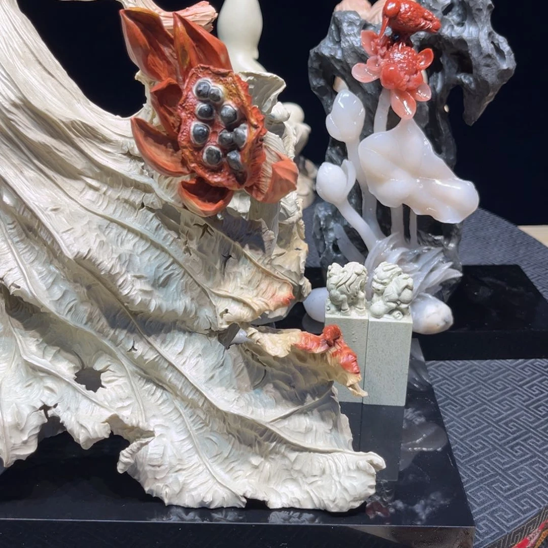 浓***多寿山石寿山石雕刻工艺精湛