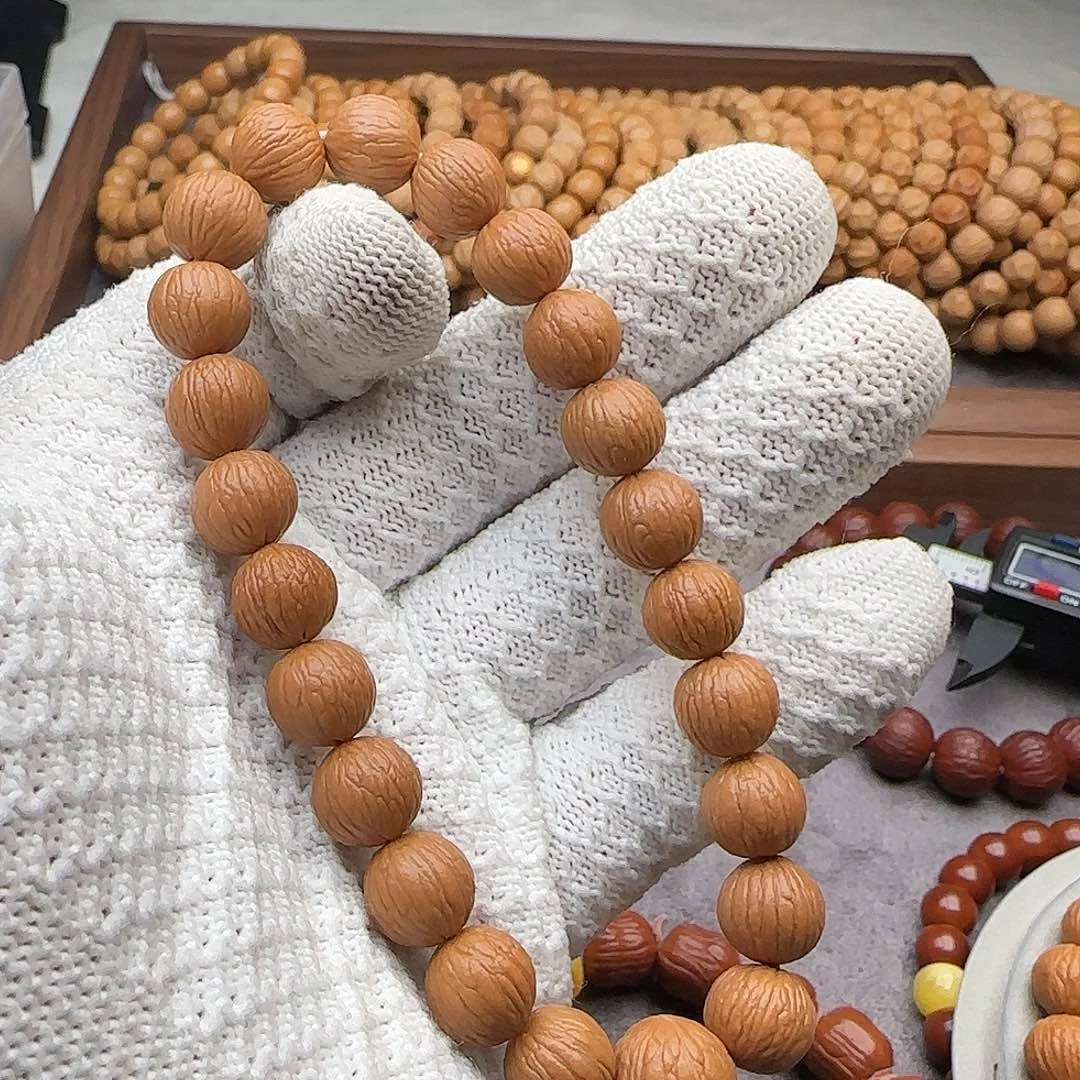 猴头核桃手串11龙炎