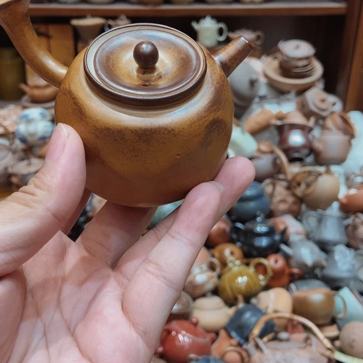 柴烧老岩泥高端茶器