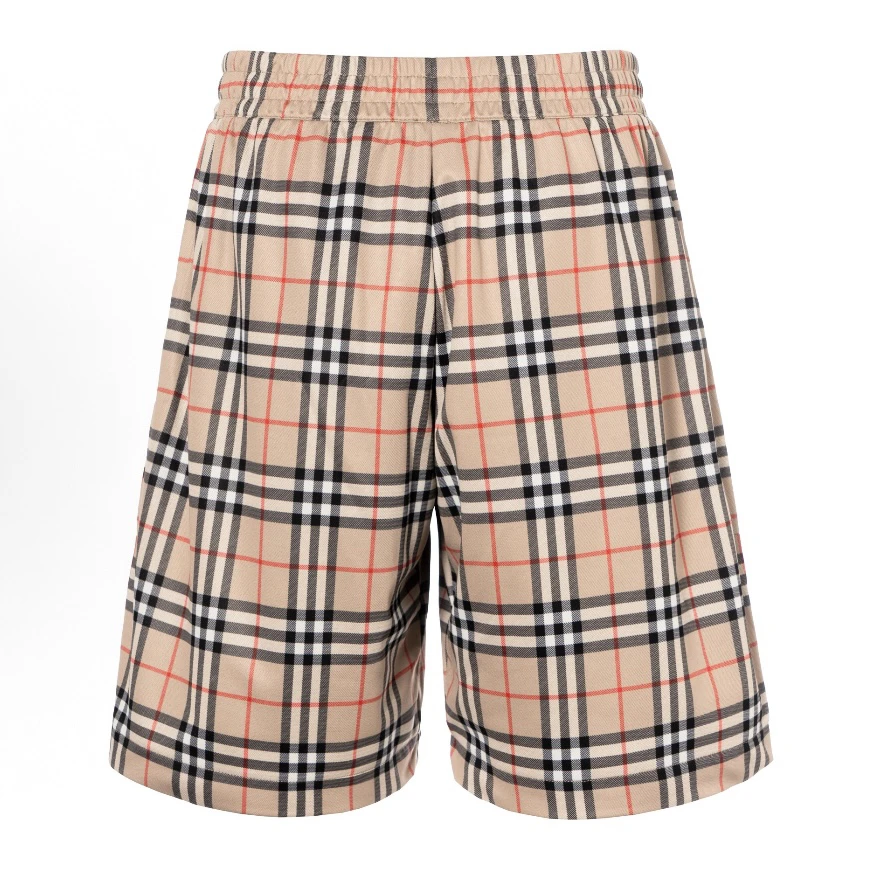 未使用 BURBERRY/博柏利 巴宝莉格纹短裤/尺码XL