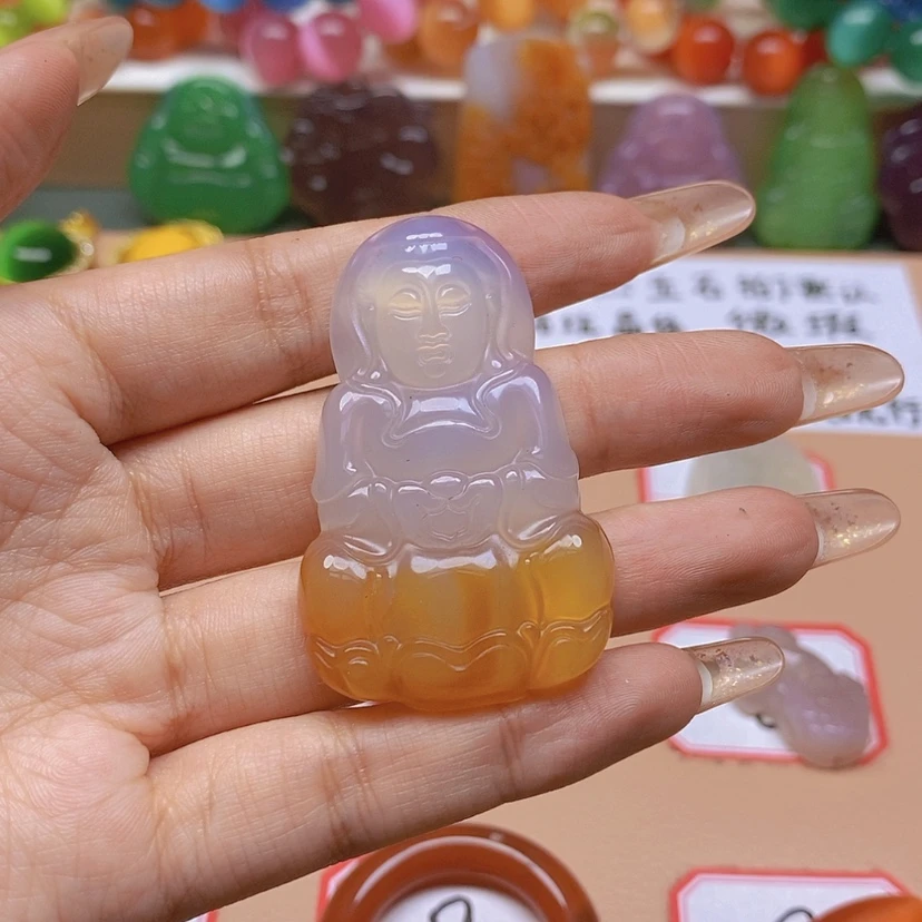 【闪购商品】玛瑙/玉髓颈饰未镶嵌美****~