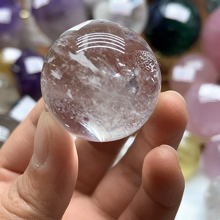 70克白水晶球未镶嵌水晶