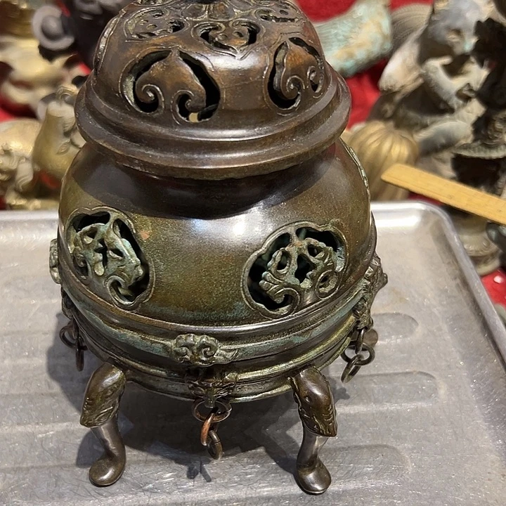 用***8黄铜摆件，文房工艺品摆件
