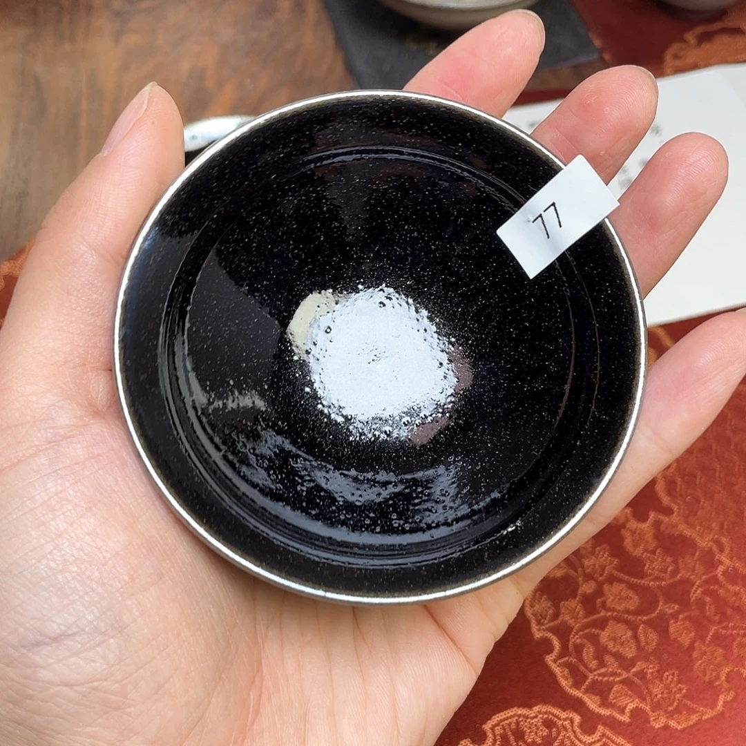茶盏77 福临号建盏柴烧薄胎