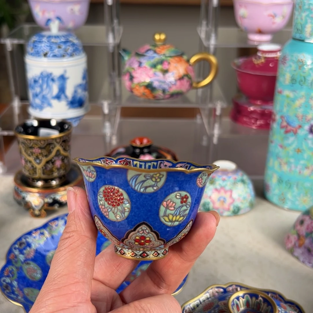 凯*纯手工手绘 高端茶器