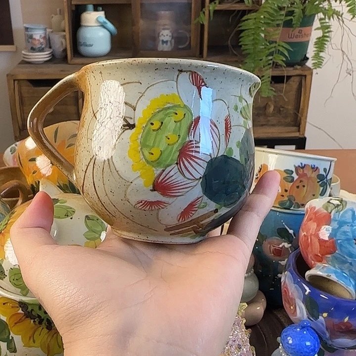 陶摆件景德镇陶瓷杯杯