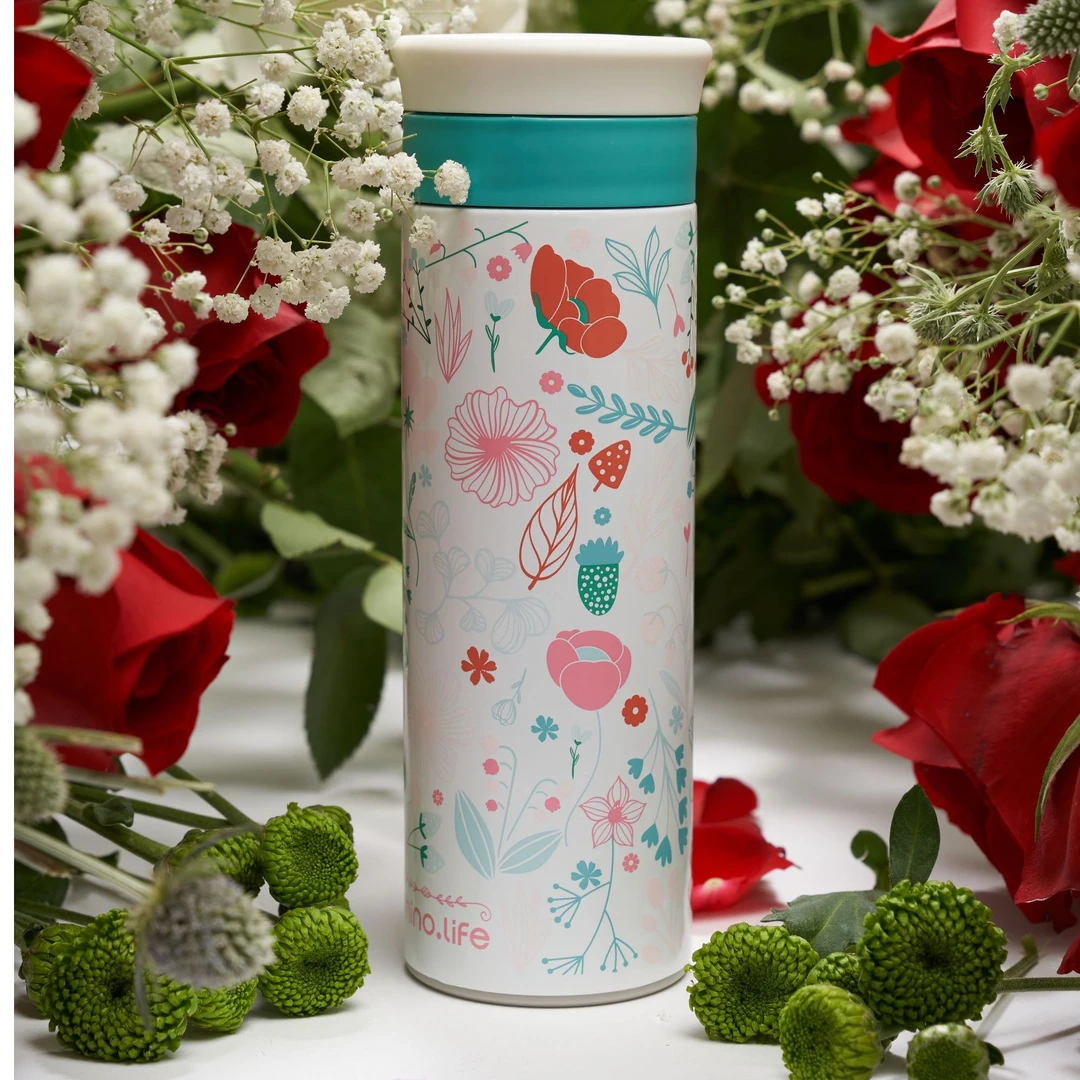 【A等品微瑕】独角犀Rhino.life 森系保温杯320ML