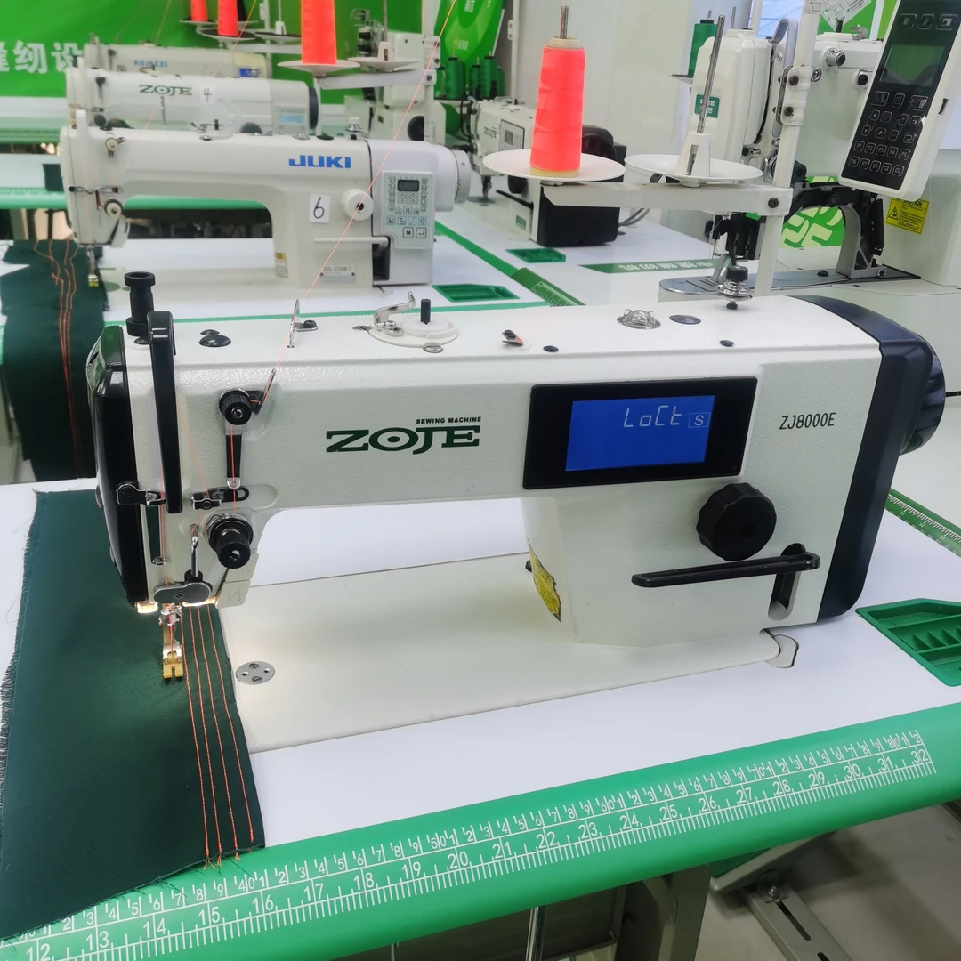 中捷8000E触摸屏四自动电脑平缝机