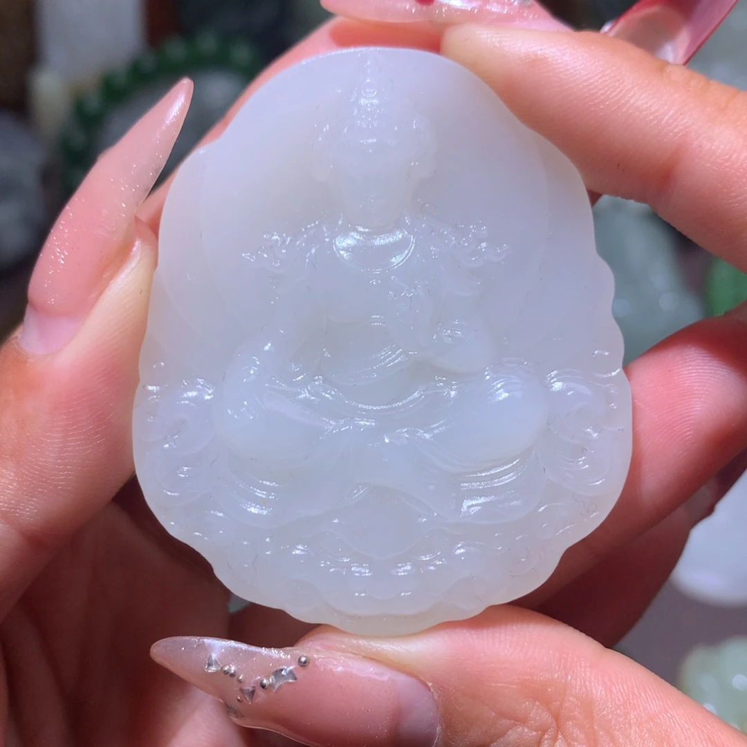 颈饰未镶嵌和田玉