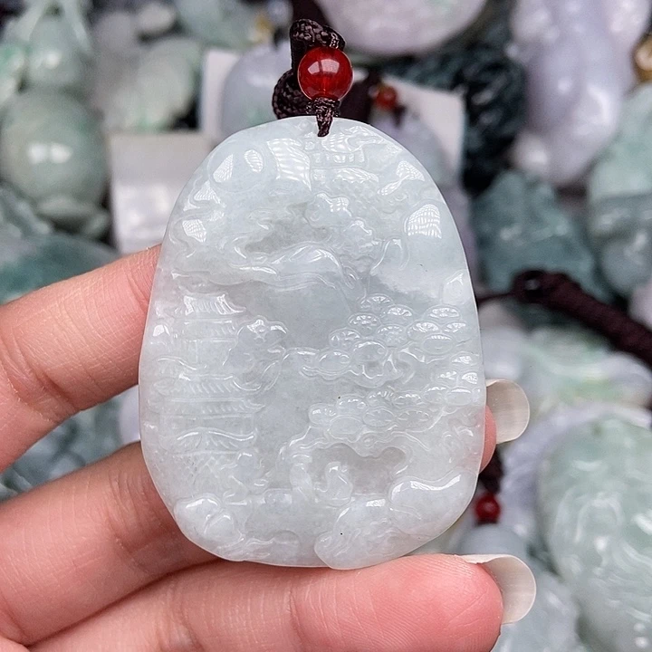 颈饰未镶嵌翡翠翡翠