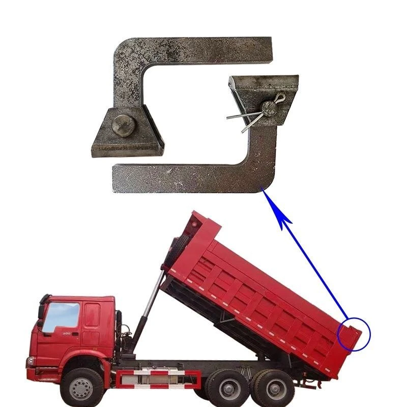渣土车工程车翻斗车自卸车改装后门7字钩自卸吊耳小吨位七字钩