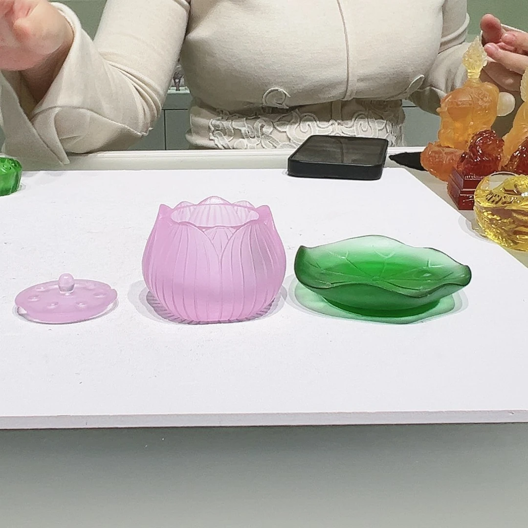 【闪购商品】手工艺品琉璃供水杯