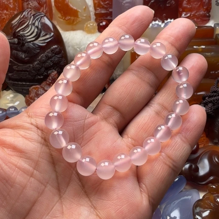 亦***羚玛瑙/玉髓手链未镶嵌