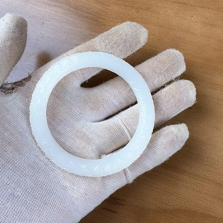 和田玉挂件未镶嵌蔷*