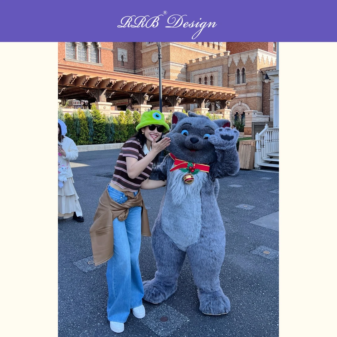 RRB Design「率性百搭」重磅复古洗水棉休闲百搭阔腿牛仔裤