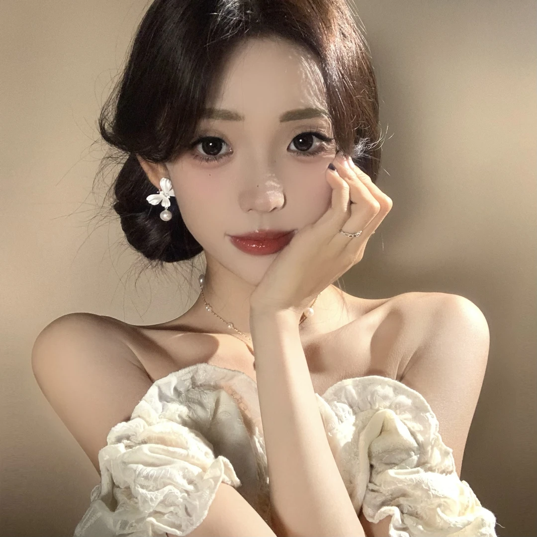 FULL GIRLISH耳环01788精致轻奢蝴蝶耳钉耳饰