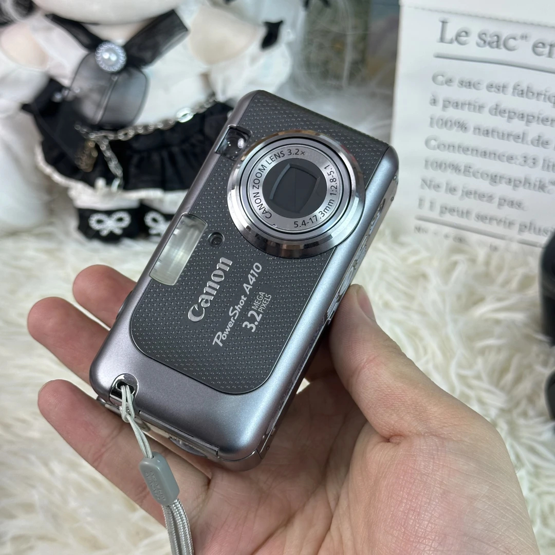 9新 Canon/佳能 佳能a410冷白皮柔焦适合新手带配件五号电池