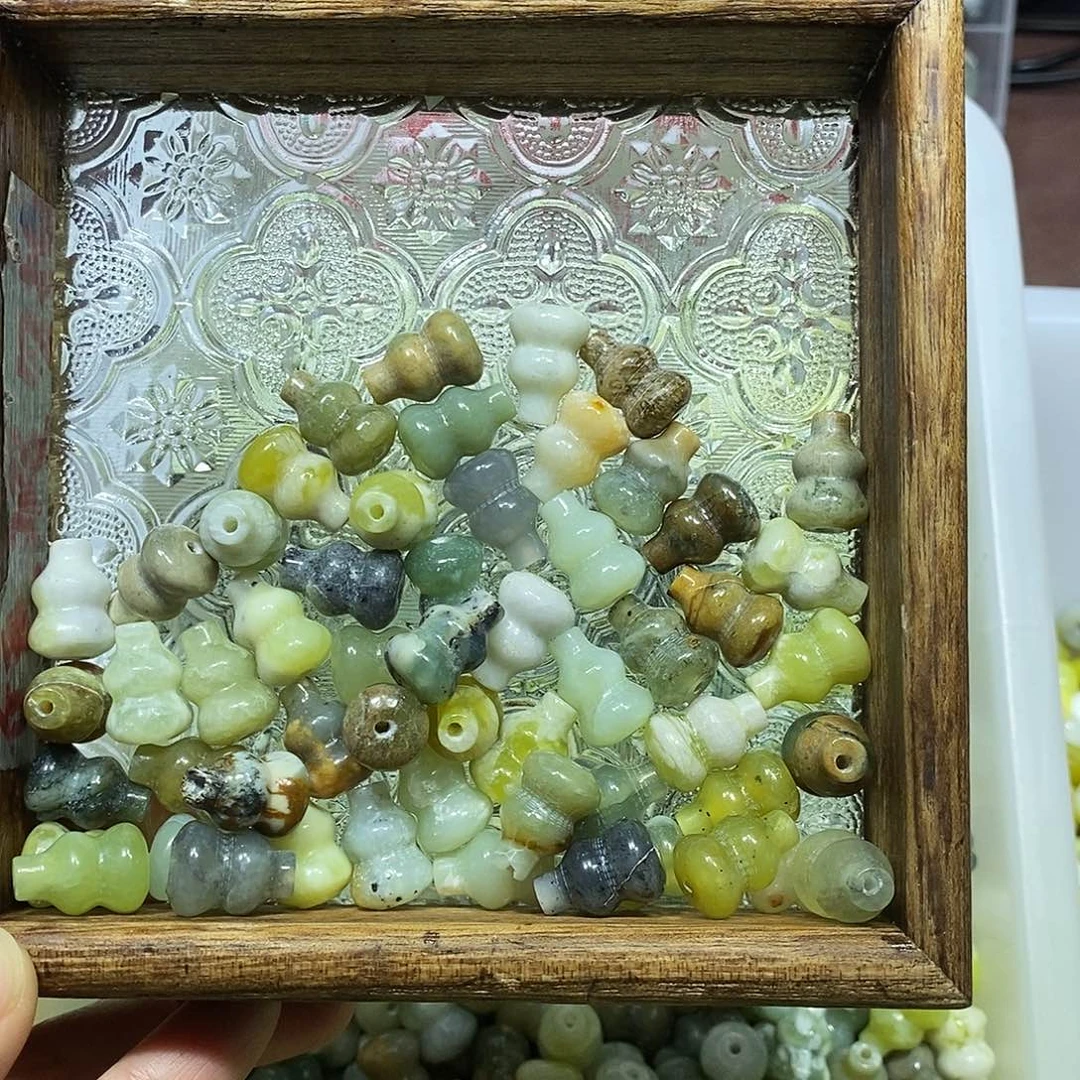 合金蛇纹石玉车挂541
