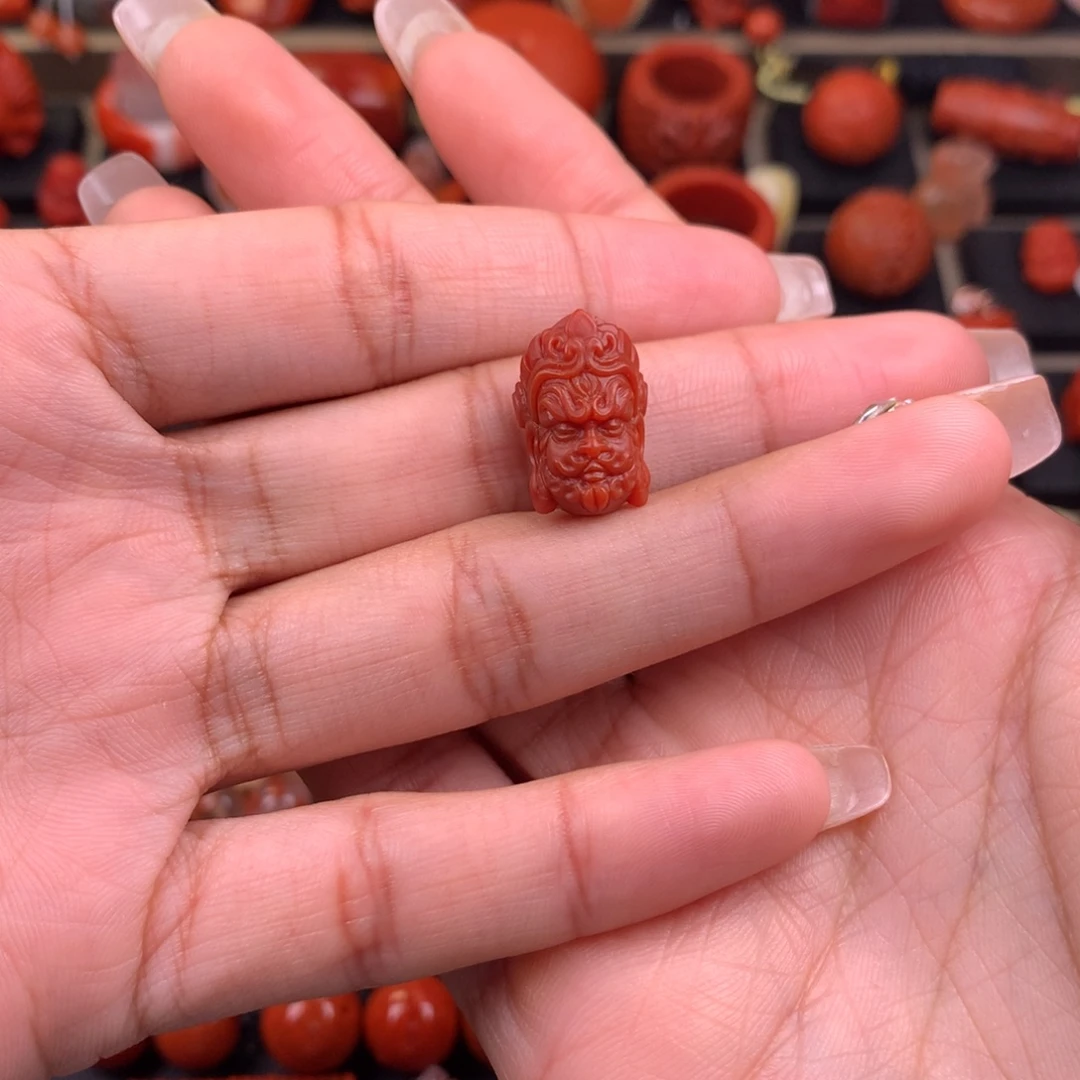 南红玛瑙未镶嵌黄财神12