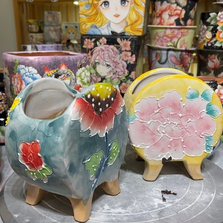 景德镇艺术手绘作品