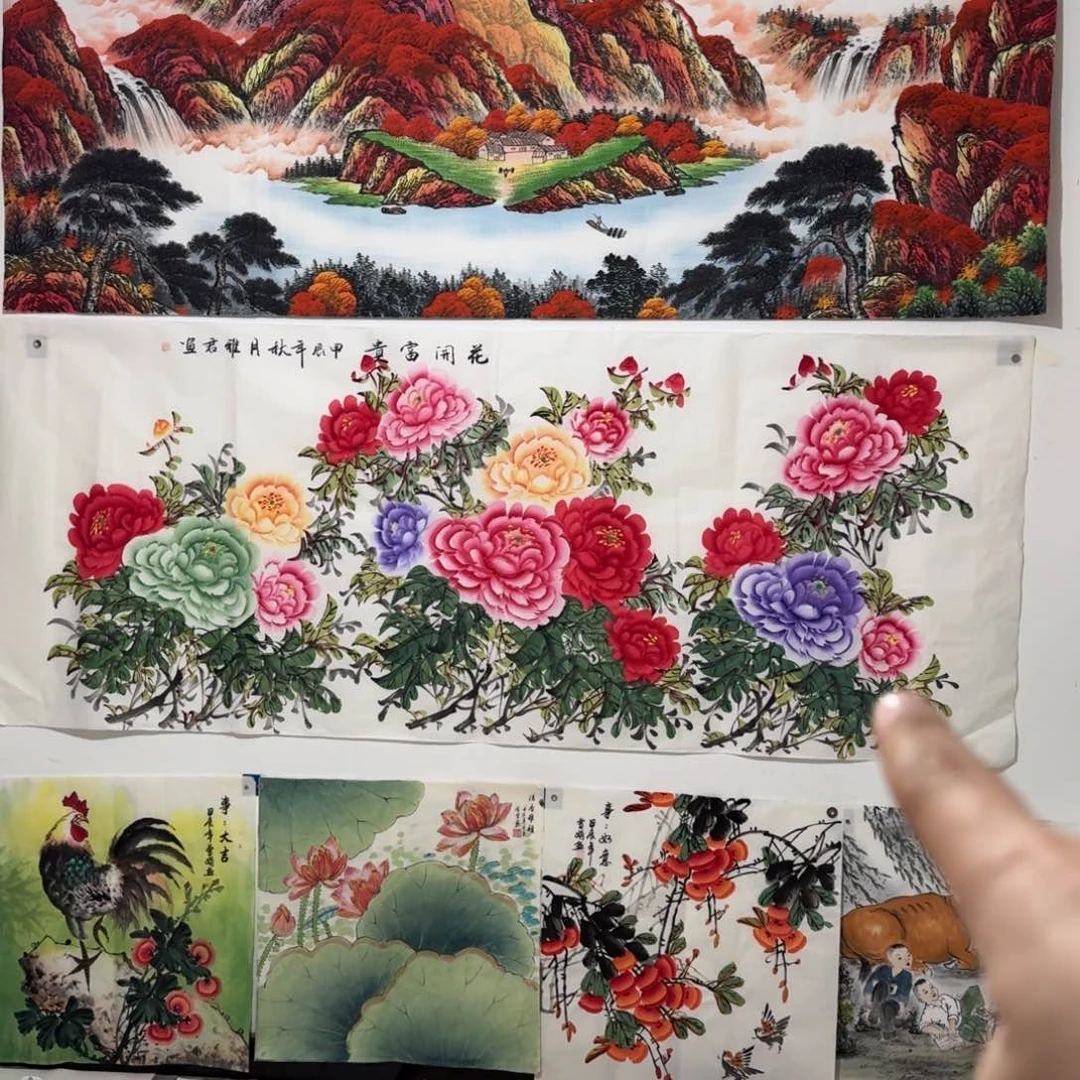 国画晓彤美术馆直播间