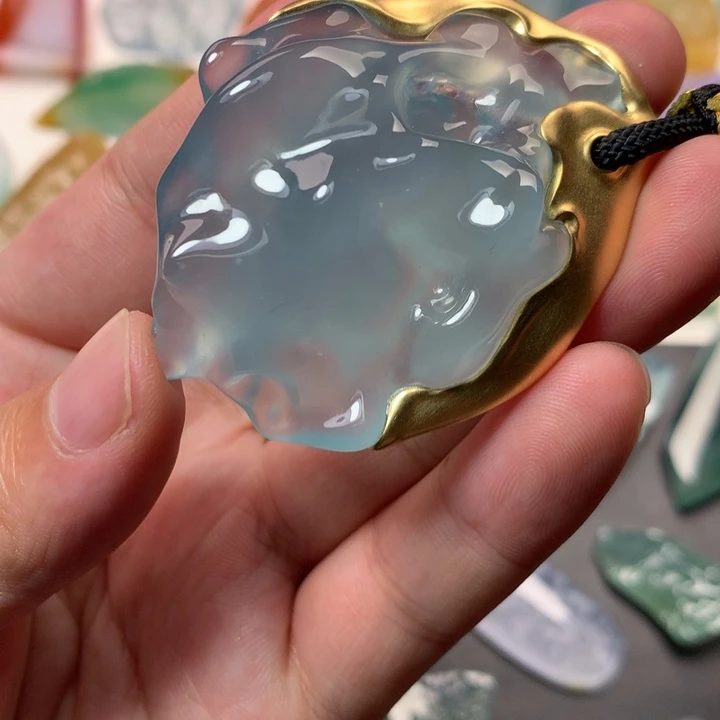 天***店定制翡翠未镶嵌定制